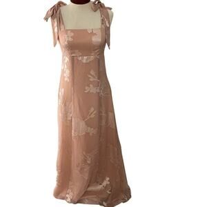 Show Me Your Mumu NWT Dress Shoulder Ties Size Small Bridesmaid Prom Wedding